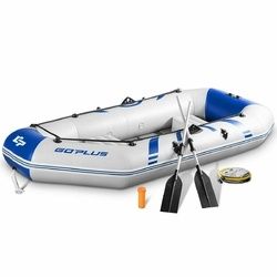 2-3 Person Inflatable Air Pump Fishing Boat With Oars