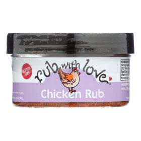 Rub With Love Chicken Spice Rub/seasoning - Case Of 12 - 3.5 Oz