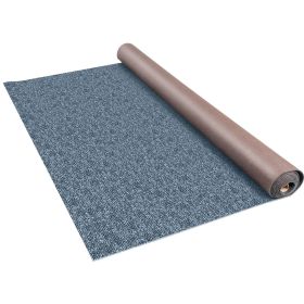 VEVOR Gray Marine Carpet 6 ft x 23 ft Boat Carpet Rugs Indoor Outdoor Rugs for Patio Deck Anti-Slide TPR Water-Proof Back Cut Outdoor Marine Carpeting