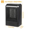 500W Portable Electric Heater PTC Ceramic Heating Fan 3S Heating Space For Home Office Use