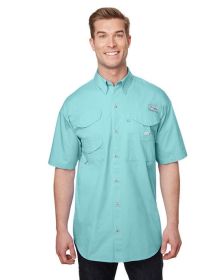 Men's Boneheadâ„¢ Short-Sleeve Shirt - WHITE - 3XL (Color: GULF STREAM, size: 3XL)