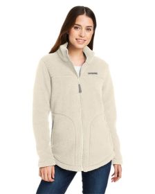 Ladies' West Bendâ„¢ Sherpa Full-Zip Fleece Jacket - CHALK - L (Color: CHALK, size: L)