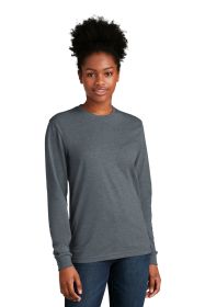 Next Level Apparel Unisex CVC Long Sleeve Tee NL6211 (Color: Indigo, size: S)