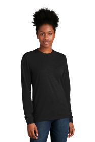 Next Level Apparel Unisex CVC Long Sleeve Tee NL6211 (Color: Black, size: S)