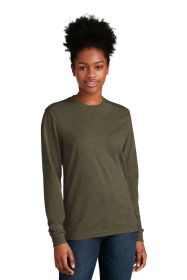 Next Level Apparel Unisex CVC Long Sleeve Tee NL6211 (Color: Military Green, size: 2XL)