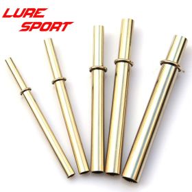 LureSport 5 sets Brass Ferrules Chrome Plated Rod connecting tube Mix Size Rod Building Component Repair Pole DIY Accessory (length: 1 Each9 10 11 12 13)