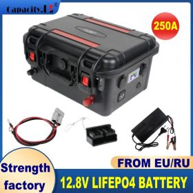 12v 300ah Lifepo4 battery 120ah Rechargeable Battery 200AH Battery Pack 150ah For RV Motor Outdoor Camping Part Solar Inverter (Color: 12VHS250AHLIFEPO4)