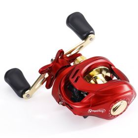 Sougayilang New Baitcasting Fishing Reel 7.2:1 Gear Ratio Magnetic Brake System Casting Fishing Reel Max Drag 8kg Fishing Reel (Use Mode: Left Hand, Color: modle 1)