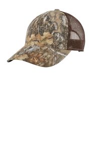 Port Authority Structured Camouflage Mesh Back Cap C930 (Color: Realtree Edge, size: OSFA)