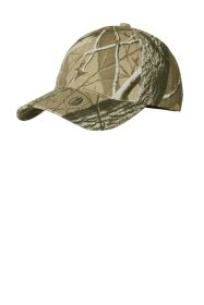 Port Authority Pro Camouflage Series Garment-Washed Cap C871 (Color: Realtree Hardwoods, size: OSFA)