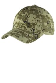 Port Authority Digital Ripstop Camouflage Cap C925 (Color: GREEN CAMO)