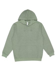 LAT 6926 Adult Pullover Fleece Hoodie (Color: BAMBOO BLACKOUT, size: M)