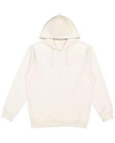 LAT 6926 Adult Pullover Fleece Hoodie (Color: NATURAL HEATHER, size: M)