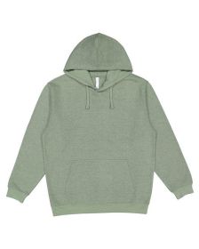 LAT 6926 Adult Pullover Fleece Hoodie (Color: BAMBOO BLACKOUT, size: 2XL)