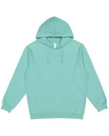 LAT 6926 Adult Pullover Fleece Hoodie (Color: SALTWATER, size: S)