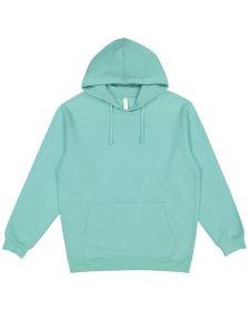 LAT 6926 Adult Pullover Fleece Hoodie (Color: SALTWATER, size: 3XL)