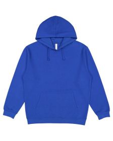 LAT 6926 Adult Pullover Fleece Hoodie (Color: ROYAL, size: L)