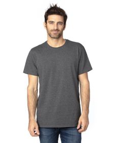 Threadfast Apparel 100A Unisex Ultimate CVC T-Shirt (Color: CHARCOAL HEATHER, size: XS)