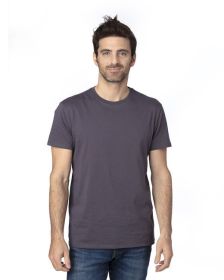 Threadfast Apparel 100A Unisex Ultimate CVC T-Shirt (Color: GRAPHITE, size: M)