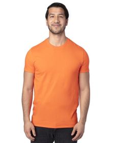 Threadfast Apparel 100A Unisex Ultimate CVC T-Shirt (Color: BRIGHT ORANGE, size: M)