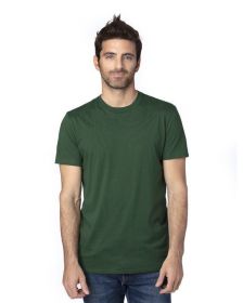 Threadfast Apparel 100A Unisex Ultimate CVC T-Shirt (Color: FOREST GREEN, size: XL)