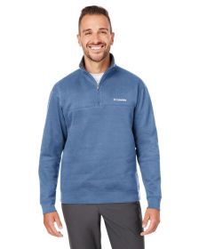 Columbia 1411621 Men's Hart Mountain Half-Zip Sweater (Color: CARBON HEATHER, size: L)