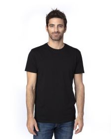 Threadfast Apparel 100A Unisex Ultimate CVC T-Shirt (Color: Black, size: 2XL)