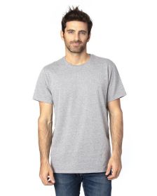 Threadfast Apparel 100A Unisex Ultimate CVC T-Shirt (Color: Heather Grey, size: L)