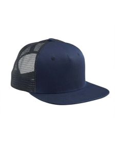 Big Accessories BX025 Surfer Trucker Cap (Color: NAVY/ NAVY)