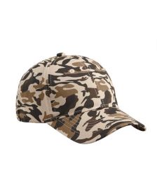 Big Accessories BX024 Structured Camo Hat (Color: Desert Camo)