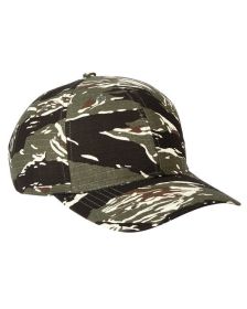 Big Accessories BX024 Structured Camo Hat (Color: RPSTP TIGER CAMO)