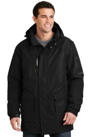 Port Authority Heavyweight Parka J799 (Color: Black, size: XL)