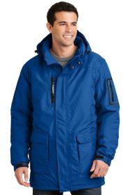 Port Authority Heavyweight Parka J799 (Color: ROYAL, size: M)