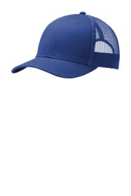 Port Authority Snapback Trucker Cap C112 (Color: Patriot Blue)