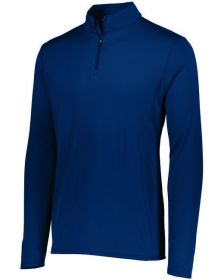 Augusta Sportswear 2785 Adult Attain Quarter-Zip Pullover (Color: NAVY, size: S)