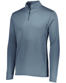 Augusta Sportswear 2785 Adult Attain Quarter-Zip Pullover (Color: GRAPHITE, size: L)