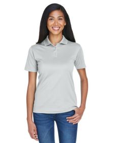 UltraClub 8404 Ladies' Cool & Dry Sport Polo (Color: grey, size: XL)