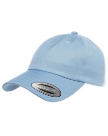 Yupoong 6245CM Adult Low-Profile Cotton Twill Dad Cap (Color: LIGHT BLUE)