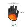 Fishing Gloves Anti-Slip Protect Hand from Puncture Scrapes Fisherman Professional Catch Fish Latex Hunting Gloves Left/Right