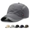 Quick-drying Mesh Baseball Cap - Breathable Sun Hat for Men - Outdoor Fishing & Summer Activities